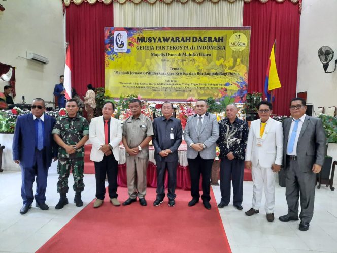 
 Musda GPdI Malut Resmi dibuka Gubernur, 4 Pendeta siap maju Jadi Ketua Majelis daerah