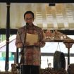 Sri Sultan Hamengkubuwono X saat membuka Acara Rakernas PGI di Jogya