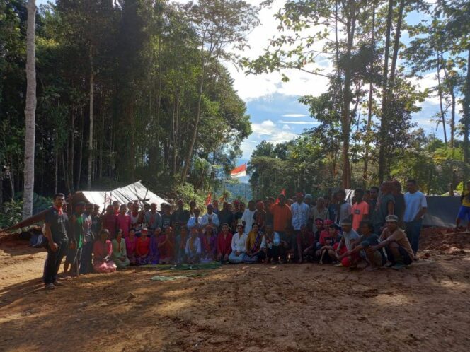 
 Masyarakat Dua Desa di Halmahera Timur Blokade Aktivitas Pertambangan PT.IWIP dan PT.WBN