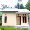 Rumah Pdt Ellen Bauews Tuakali yang baru dibedah oleh WBI Maluku utara