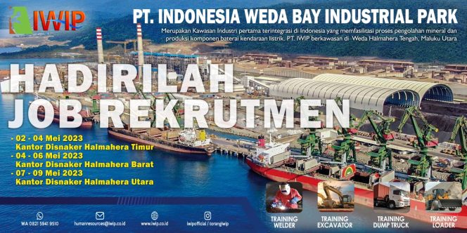 
 Banjir peminat Job Recruitment PT IWIP di Halmahera Utara