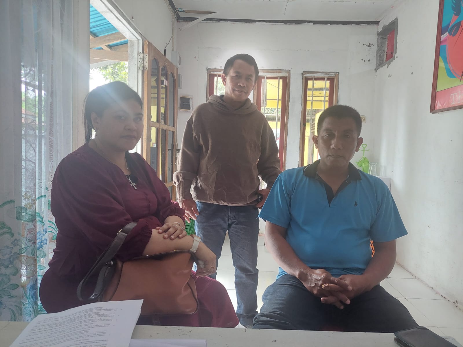 Miris, Kembali terjadi Korban dijadikan tersangka , Penasehat Hukum Korban dari LBH Rakyat Halut mengadu ke Propam Polda 2 WhatsApp Image 2025 06 20 at 05.42.12