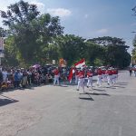 Meriahkan HUT ke-81 RI, 49 Regu Ikuti Lomba Gerak Jalan Indah di Halmahera Utara