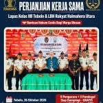 Lapas Klas IIB Tobelo Gandeng LBH Rakyat Halut, 9 Pengacara Siap Dampingi Warga Binaan Miskin Secara Gratis